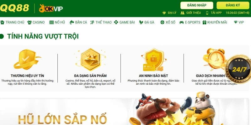 QQ88, thiên đường giải trí đỉnh cao và đẳng cấp